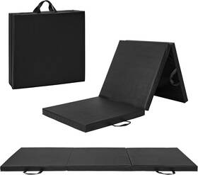 Inc. 313057451429 All Purpose Folding Anti Tear Exercise Training Aerobic 2 Inch Black
