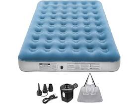 X8.75 Innotruth 810070842017 Full Camping Air Mattress Bed Cyan 75 Inch X54