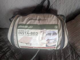 Eb550533 Insta-bed Eddie Bauer Queen-sized With Pump Airbed Inflatable Mattress