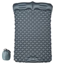 Intex 078257324781 Yescom Double Sleeping Pad 2 Person Inflatable Camping Mat Pillow Foot Pump