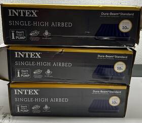 Intex 078257661732 Queen 10 Inch Air Mattress Pump Needed Used Only Once Lot Of 3 Intex 078257661732 Queen 10 Inch Air Mattress Pump Needed Used Only Once Lot Of 3