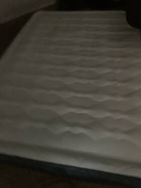 245235 Intex 18 Inch High Air Mattress King With Built In Pump Elevated Quick Inflation/def