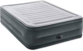 Intex 313056789714 Dura-beam Deluxe Comfort-plush High-rise Air Mattress Fiber-tech Queen Size