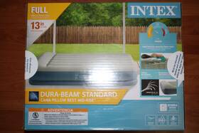 64119wl Intex Full 13 Inch Dura-beam Standard Air Mattress Bed Built-in Pump Pillow Rest New