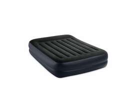64123ed Intex Dura Beam Plus Pillow Raised Air Mattress With Built In Pump Queen