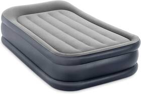 64131ed Intex Dura-beam Plus Deluxe Pillow Rest Air Mattress Fiber-tech Twin