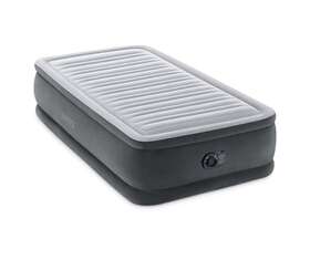 64411ed Intex Dura-beam Deluxe Comfort-plush Elevated Air Mattress Twin 18 Inch Garagebin