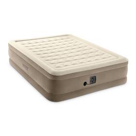 64427ep Intex Plush Fiber-tech Elevated Air Mattress With Built-in Pump Queen 2 Pack