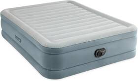Intex 64823ed 18in Queen Dura-beam Inflatable Air Mattress With Built-in Pump 600lb Cap
