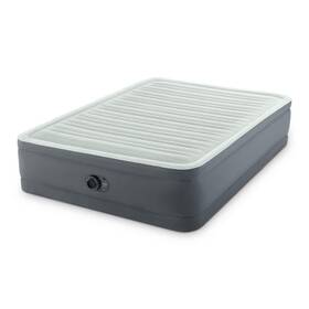 64905ed Intex Airbed Mattress Premaire I Fiber-tech Elevated With Built-in Pump Queen