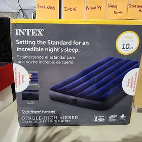 66171t Intex Single-high Airbed Twin 39in X 75in 10in Height Dura-beam Standard Box