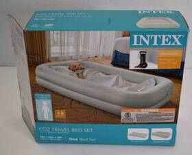 66810al Intex Kidz Travel Bed Set With Pump 42x66x10