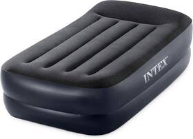 Intex 726084865785 Raised Airbed Mattress With Built-in Pump Twin Sz Inflatable Blow-up Bed