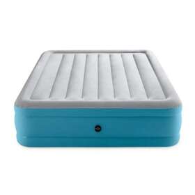 79812934 Intex Raised 16 Inch Air Mattress With Hand Held 120v Pump - Queen Size
