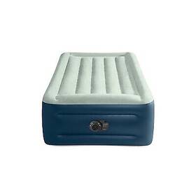 91988637 Intex Elevated 18 Inch Pillow Rest Twin Air Mattress With Internal Pump