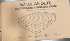 B07stvx1y8 Intex Englander Air Mattress With Built In Pump - Luxury Double High Inflatable Bed Queen