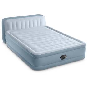 64449ed Intex Development Company Limited Dura-beam Deluxe Ultra Plush Headboard Queen - Airbed Blue