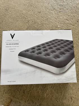 Vw-3317-gywt Intex Vanessa Williams Full Size Air Mattress Inflated 75 Inch X 54 8.7 New