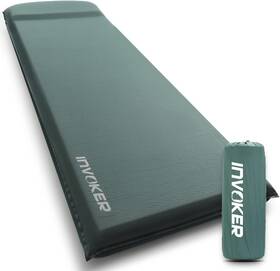 20200617 Invoker 3.15 Inch Self Inflating Camping Sleeping Pad 77.2x27.6x3.15 Green