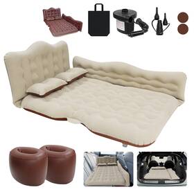 256613 Iswees Car Bed Suv Air Mattress With Electric Pump 2 Inflatable P