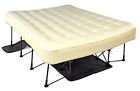 Iv-iaezbta120bg Ivation Twin Air Mattress With Frame Rolling Case 840102132632