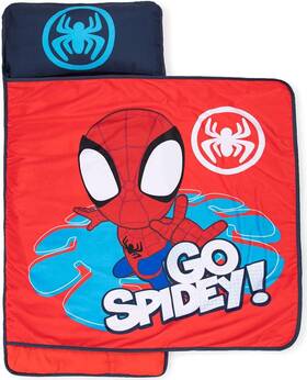 Jay Franco 032281408459 Marvel Spidey And His Amazing Friends Go Nap Red - Spiderman