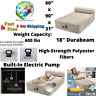 Jc13423 Intex Queen Inch Durabeam Ultra Plush Headboard Airbed Mattress With