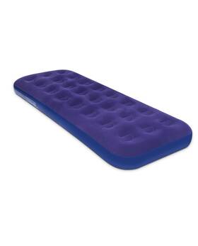 Jeaouia 770240939919 Single Size Air Mattress For Inflatable - Portable Blue Blow Up Mattresses Wi