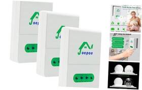 Ap202407a3 Joepoe Ionizer Air Purifier Plug In With 34 Million Negative 3pack34m