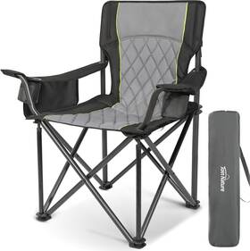 Zt01 Join Nature Oversized Camping Chairs Support 800lbs High Back Chair Black