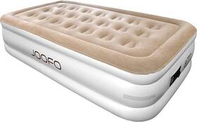 4ac-twin Joofo Twin Air Mattress With Built-in Pump Double Height 18-inch Inflatable Bed