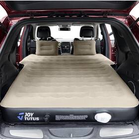 H1202-00704-gy Joy Tutus Suv Air Mattress For Car With Built-in Pump Upgraded Flocking Extra Thick