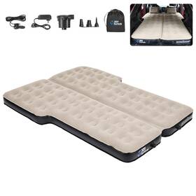 H1202-00705-gy Joytutus Suv Air Mattress Foldable Camping Bed With Dual Chambers Upgraded Flocki