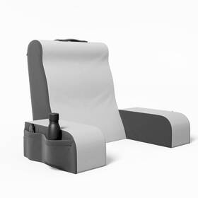Kö Lbs 816554014833 Reading Pillow Full Support Comfort Solid Foam Back Cushion For Bed