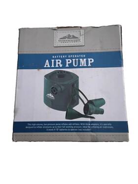 K Mart 072000824023 New Northwest Territory Battery Operated Pump Inflates Deflates 4 D Batteries