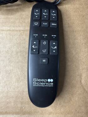 Rf373e Keeson Genuine Sleep Science Okin Bed Remote Control Tested Working With Head Tilt