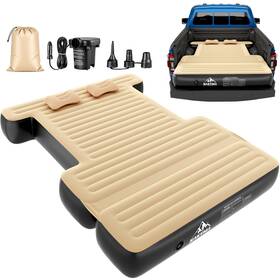 Pum2216 Keoslpy Upgraded Truck Bed Air Mattress For 5.5-5.8ft Inflatable