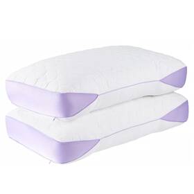 Hx-2q Keyoohome Adjustable Bed Pillows Queen Size Set Of 2 Pack With Zipper Supportive Breath