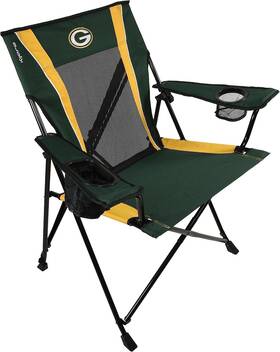 103241 Kijaro Sports Fan Folding Chair 26 Inch L X 35..5 W 37 H Green Bay Packers