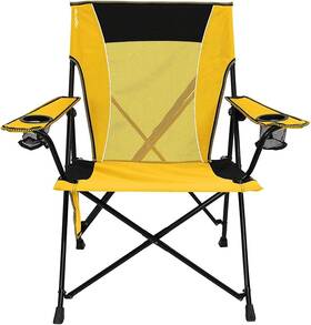 54021 Kijaro Dual Lock Portable Camping Chairs - Feature Izamal Yellow