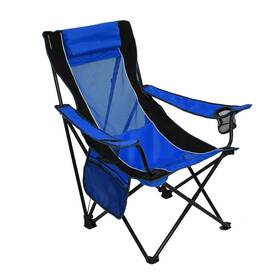 80166 Kijaro Sling Folding Camping Chair - Enjoy The Count 1 Maldives Blue