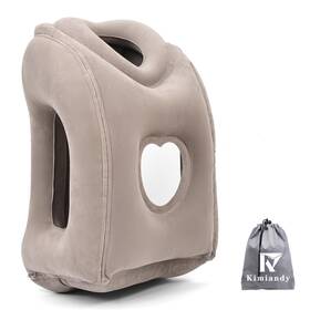 Kimiandy 714651908553 Upgraded Inflatable Travel Air Pillow For Sleeping To Avoid Neck And Shoulder