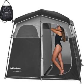 Ke2403 Kingcamp Camping-privacy-shelters Oversize Space Privacy Tent With Shower Bag