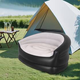 Emttsp10011 Koreyosh Camping Inflatable Couch Chair - Double Blow Up Lounger For Home