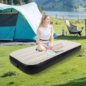 Emttsp10013 Koreyosh Small Single Size Inflatable Air Mattress Travel Camping Bed Outdoor