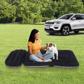 Emttsp10014 Koreyosh Inflatable Car Mattress Air Bed Back Seat Sleep Rest Mat With Pillow&pump