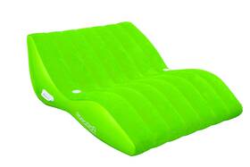 Ahsc-028 Kwik Tek Airhead Sun Comfort Cool Suede Double Zero Gravity Lounge Lime