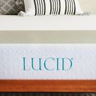 Lc31272 Lucid Memory Foam Mattress Topper Twin Size Inch 0766210331272