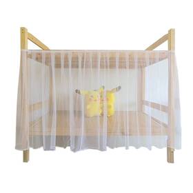 Bn001l Lightolife Self-adhesive Mesh Bunk Bed Curtains Netting Canopy For Twin Top Bottom 1 Pi