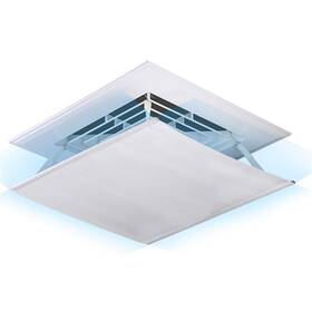 Isa-hxqn-1120-1-45x45cm Liveinu Canvas Air Deflector Adjustable Reusable Heat And For D